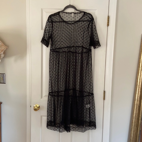 Other - BNWOT sheer beach cover up size XL